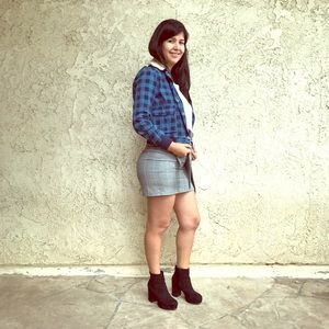 Marc by Marc Jacobs Plaid Bomber Jacket